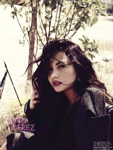 237 - Demi Lovato pictorial pentru revista Elle