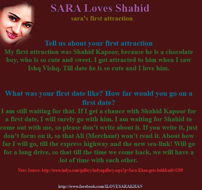 Sara Loves Shahid