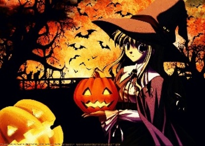 Halloween anime Wallpaper__yvt2 - Anime Halloween