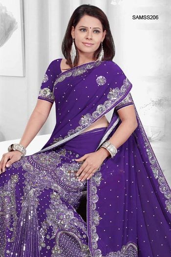 Decorative-Purple-Lehenga-Saree-SAMSS206-b