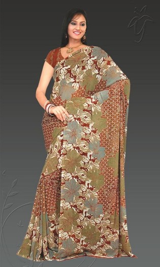 indian-summer-saree-picture - saree indian