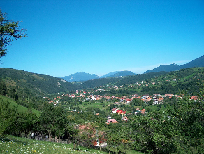 38. Postavarul vazut de pe Godeanu. - MOIECIU III - foto mai vechi