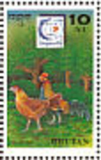 bhutan - red junglefowl-G gallus