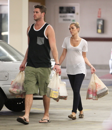 Milez (4) - x - Miley - Grocery Shopping at Ralphs in Studio City