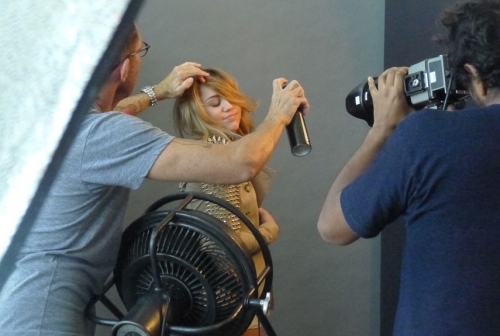 Miley (4) - x - Miley - Marie Claire Behind The Scenes