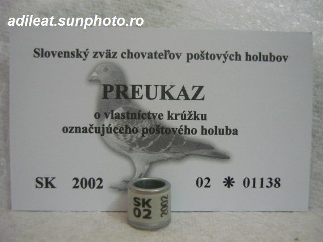 SK-2002 - SLOVACIA-SK-ring collection