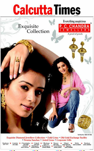 Pg029 - Pyaar Kii Yeh Ek Kahaani Sukirti Khandpal Pix From P C Chandra Jewellers Ad