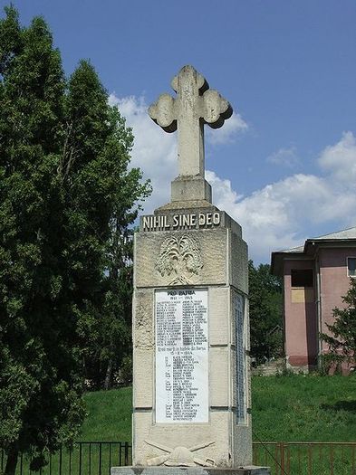 450px-Monument_in_Borsa,_Cluj_Romania-1 - Clujul rural