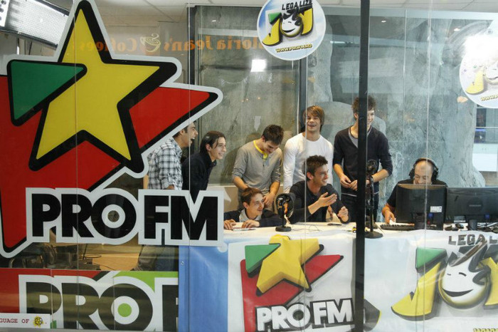 12. In studioul ProFm Radio - Afi Palace Cotroceni