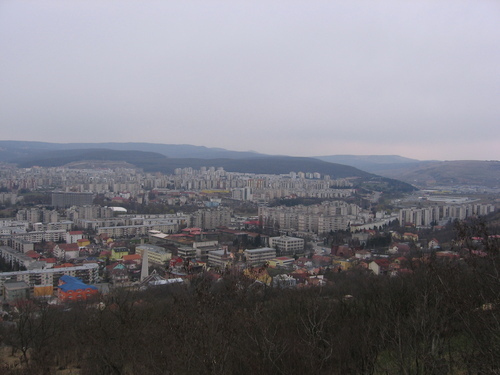 Cartierul Manastur vazut de pe dealul Horia - Clujul