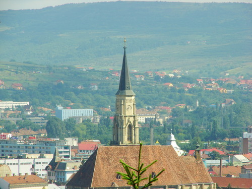 Clujul vazut din Gradina Botanica - Clujul