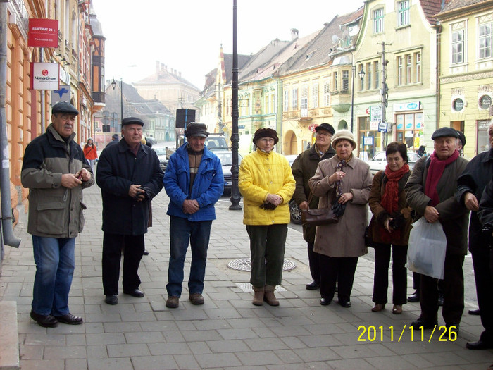 113_0689 - Dezvelire de placa comemorativa la Sighisoara in 26 noe 2011 a folcloristului Gh Cernea de catre Soc