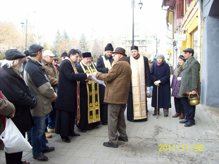 113_0717 - Dezvelire de placa comemorativa la Sighisoara in 26 noe 2011 a folcloristului Gh Cernea de catre Soc