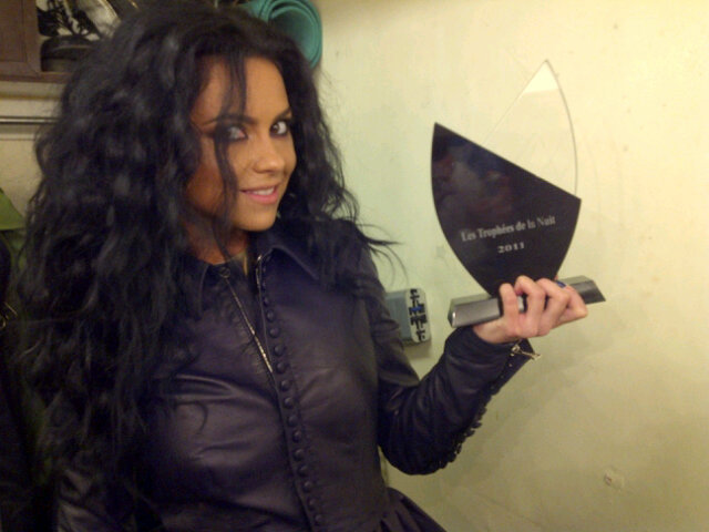  - Inna - Le Trophee de le Nuit for best artist 2011