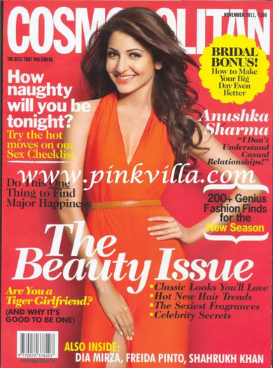 AnushkaCosmoCover - ANUSHKA SHARMA