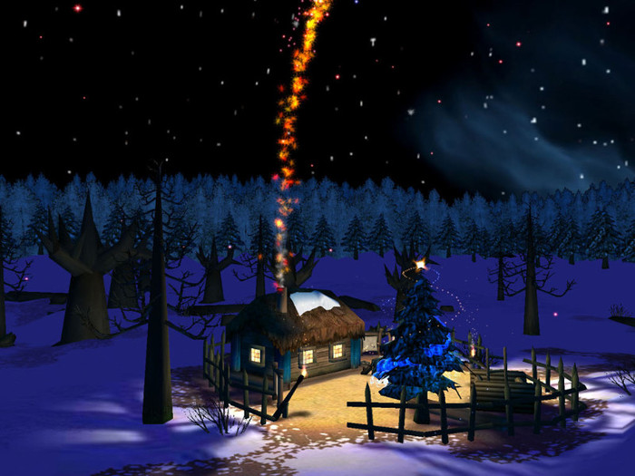 christmas-night-magic-house1 - CRACIUNUL