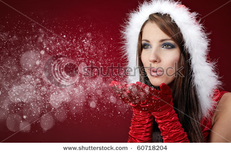 stock-photo-portrait-of-beautiful-sexy-girl-wearing-santa-claus-clothes-60718204 - CRACIUNUL