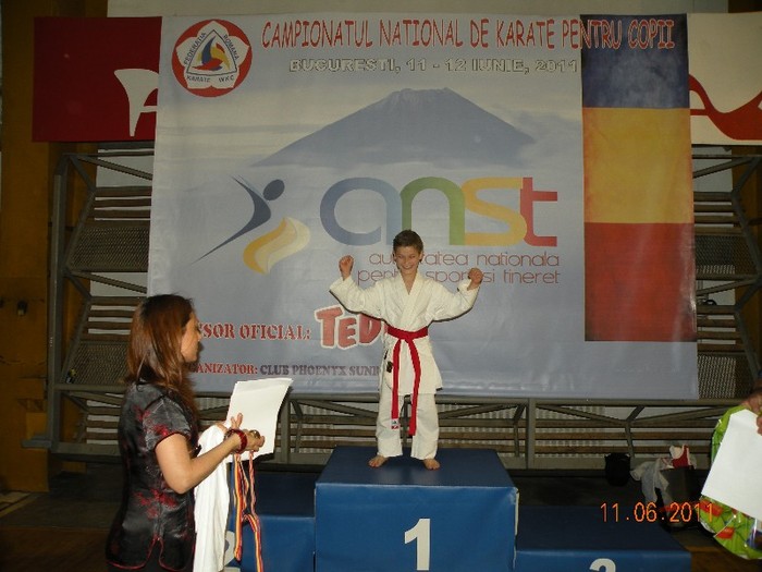 DSCN8676 - Matia la Campionatul National 2011 - Karate WKC