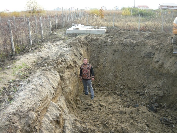 fostul meu helesteu in curte