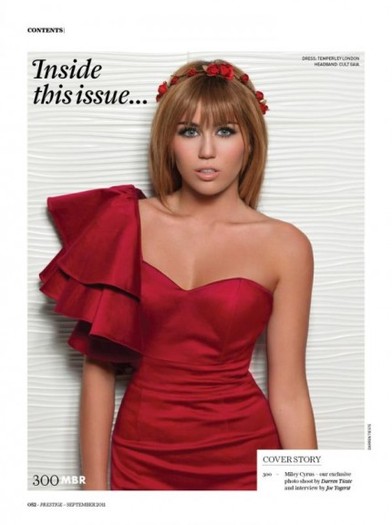 Miley Cyrus Prestige Magazine (6) - Prestige Magazine