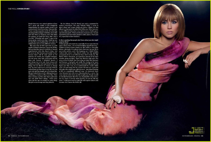 Miley Cyrus Prestige Magazine (11) - Prestige Magazine