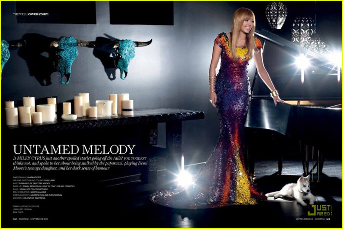 Miley Cyrus Prestige Magazine (12) - Prestige Magazine