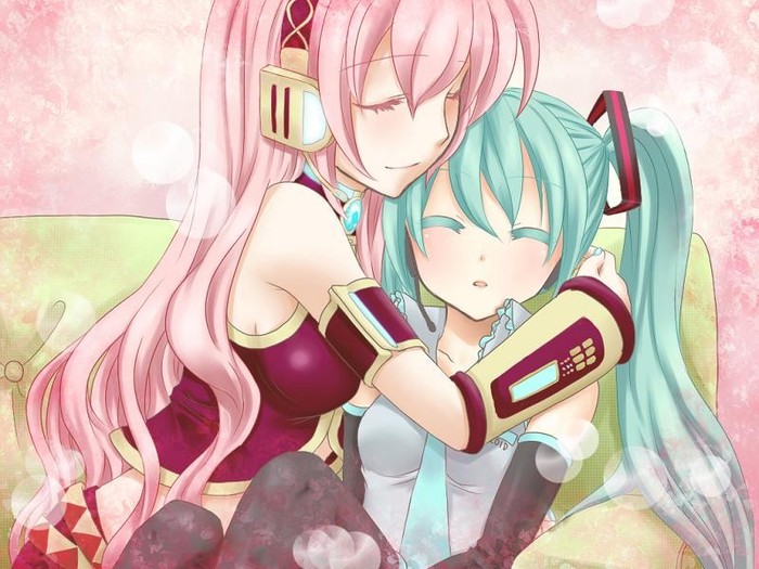 Luka And Hatsune Miku