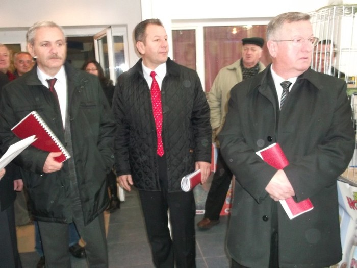 Dragnea, Moldovan si Cretu - EXPO ZONALA 2011 BISTRITA