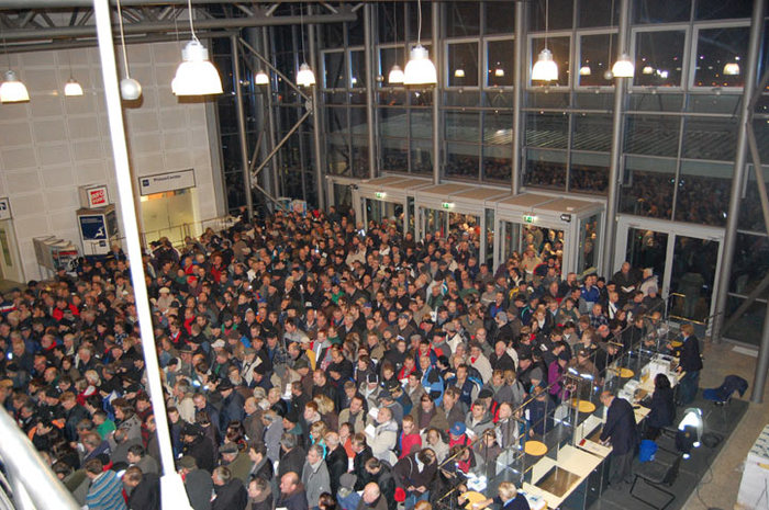Bundes-Kaninchenschau ora 6 am - expo Erfurt dec-10-11 -2011