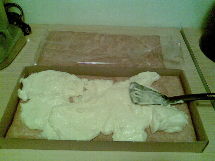 cremsnit ... la pachet (foi  crema)