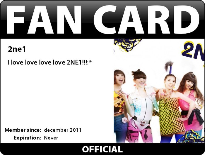 2ne1Fan - aa-cine vrea cardurii