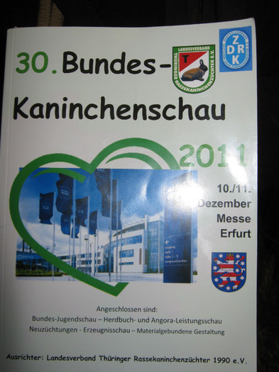erfurt Katalogul mult asteptat - expo Erfurt dec-10-11 -2011