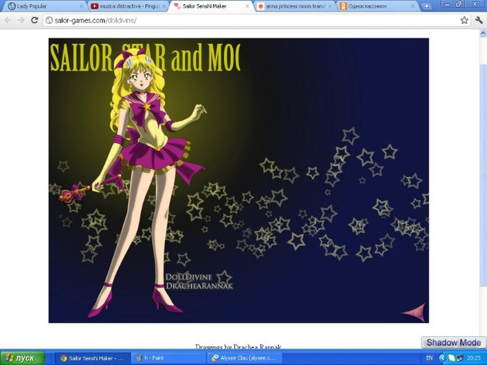 moon and star:) - 0Anna first transformation in sailor senshi