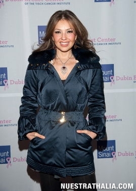 Thalia - Thalia-Dubin Breast center Benefit at the Mandarin Oriental Hotel in New York City