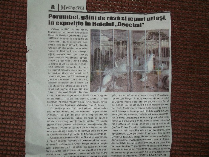 ..........MESAGERUL si..........