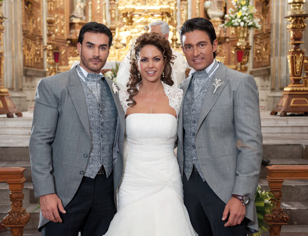 David, Lucero si Fernando Colunga in Soy tu duena - David Zepeda