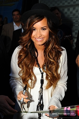 Demi (11) - Demi - September 19 - Arriving and Leaving Good Morning America