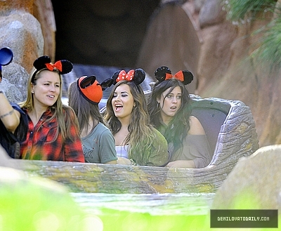 Demi (11) - Demi - August 21 - Having a fun day at Disneyland in Anaheim CA