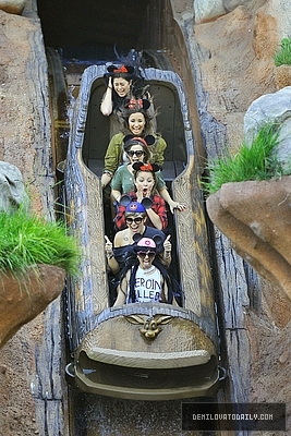 Demi (14) - Demi - August 21 - Having a fun day at Disneyland in Anaheim CA