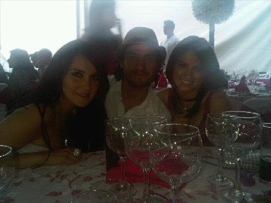 Dul, may y poncho em festa de casamento. - 1-Anahi e amigos-1