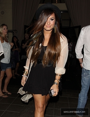 Demi (2) - Demi - August 3 - Made her way out of Teddy in Los Angeles CA