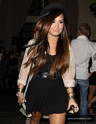 Demi (4) - Demi - August 3 - Made her way out of Teddy in Los Angeles CA