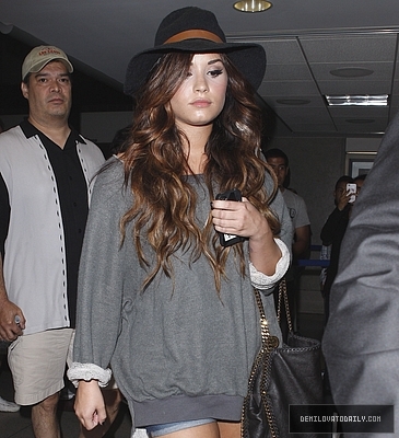 Demi (12) - Demi - July  29 - Arrives into LAX Airport