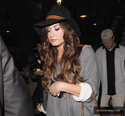 Demi (18) - Demi - July  29 - Arrives into LAX Airport