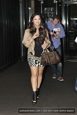 Demi - Demi - June 9 - Leaving an office building in Manhattan NYC