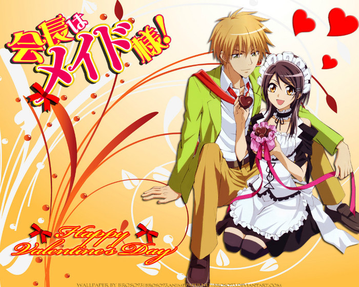 -> Kaichou wa Maid-sama :X