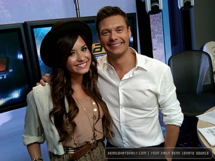 Demi - Demi - July 12 - On Air with Ryan Seacrest