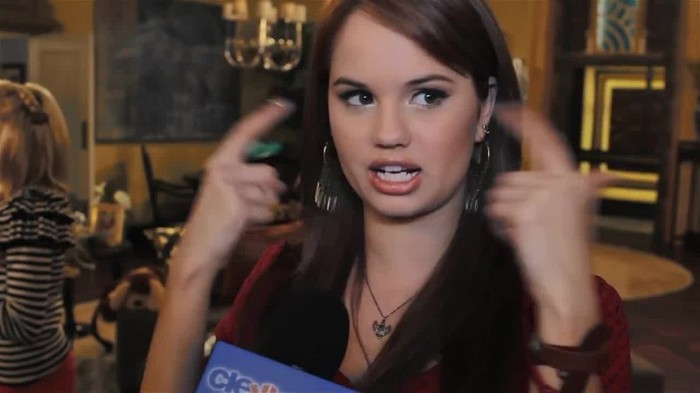 Debby Ryan On Set \'Jessie\' Interview 1513