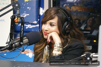 Demi - Demi - July 21 - Visits 1027 KIIS FM