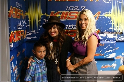 Demi (13) - Demi - July 21 - Visits 1027 KIIS FM